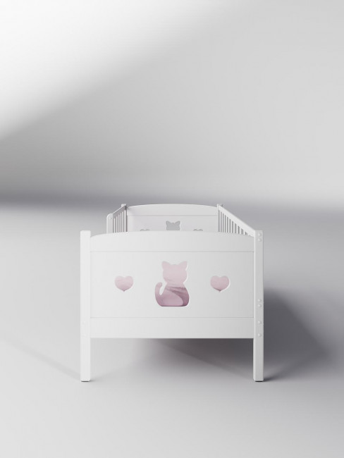 Кровать MALIKA White Kitty 160х80 белый Кровать MALIKA White Kitty 160х80 белый